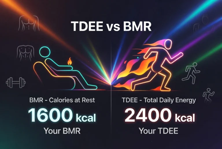 TDEE vs BMR