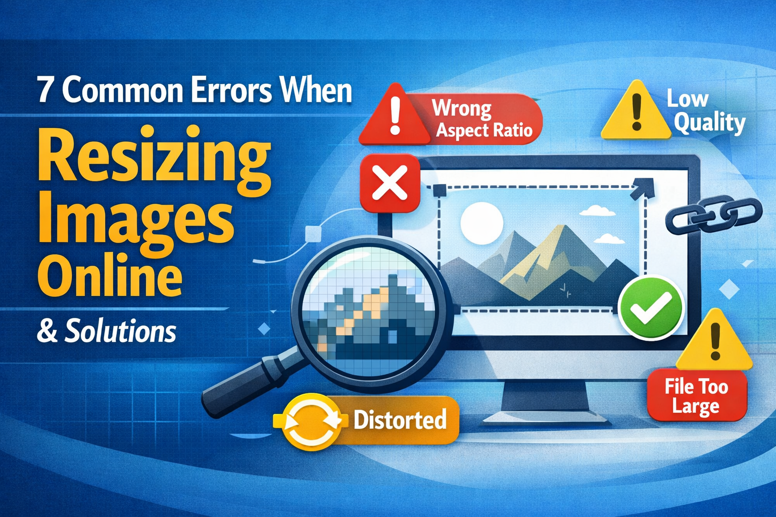 Image resizing errors and solutions