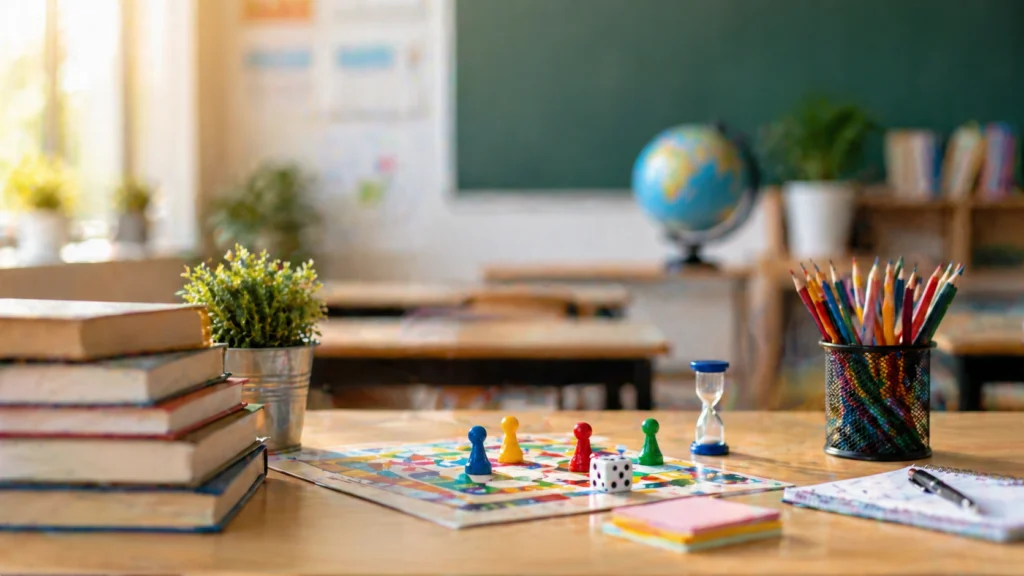 Using Games in the Classroom to support student engagement and participation through game-based learning activities