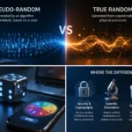 pseudo random vs true random