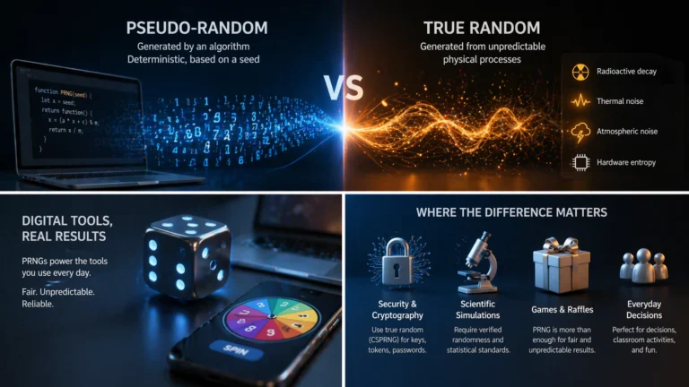 pseudo random vs true random