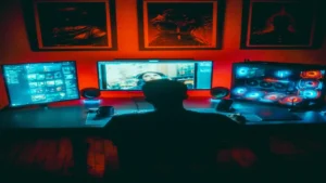 Streamer using random wheels during a live streaming session to boost viewer engagement and chat activity